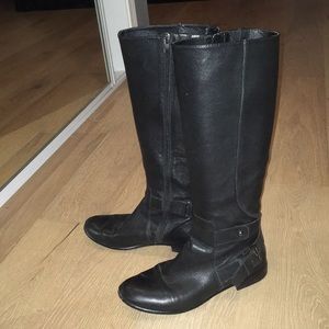 Enzo Angiolini leather riding boots